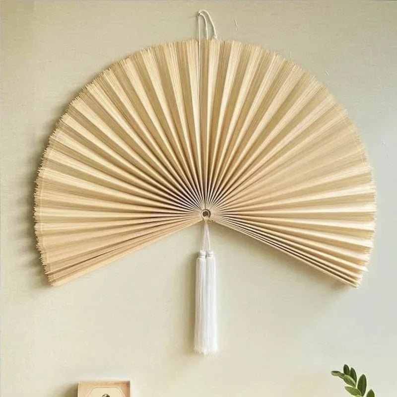 The Damyang Woven Bamboo Wall Fan
