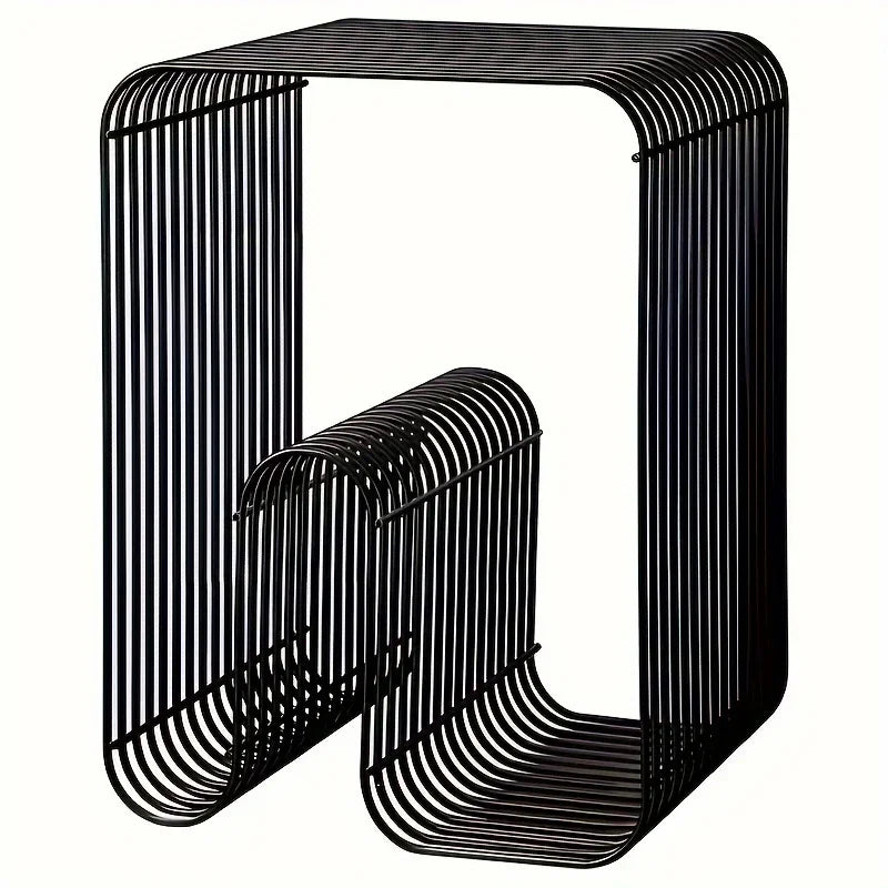Modern Minimalist Steel Coffee Table