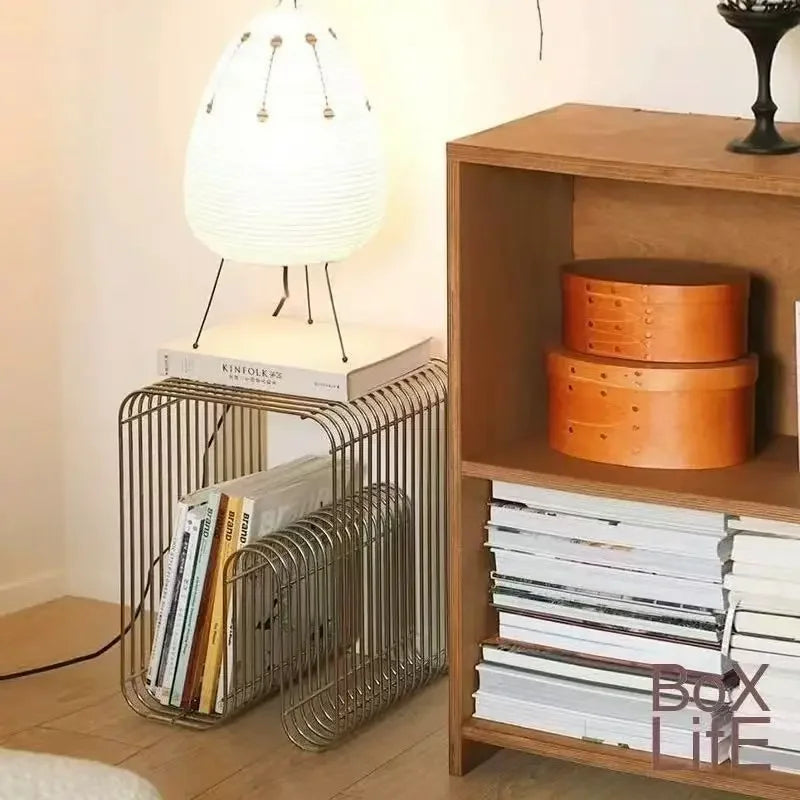 Modern Minimalist Steel Coffee Table