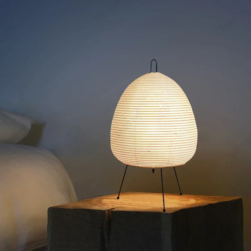 The Akari Noguchi Rice Paper Table Lamp