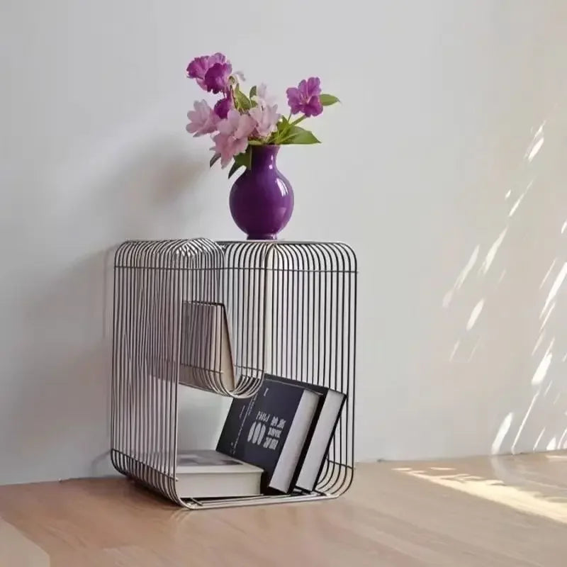 Modern Minimalist Steel Coffee Table