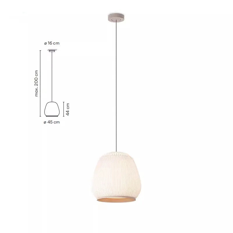 The Jeju Hand-Knitted Pendant Light