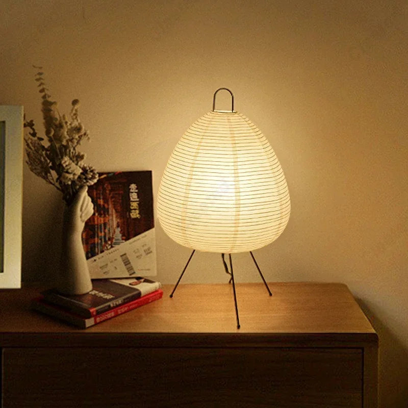The Akari Noguchi Rice Paper Table Lamp