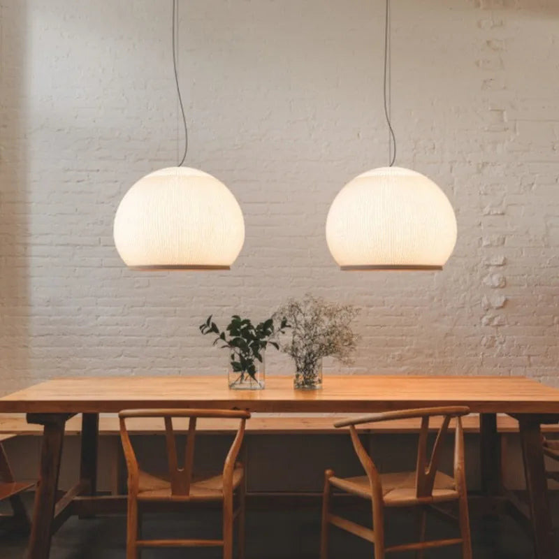 The Jeju Hand-Knitted Pendant Light