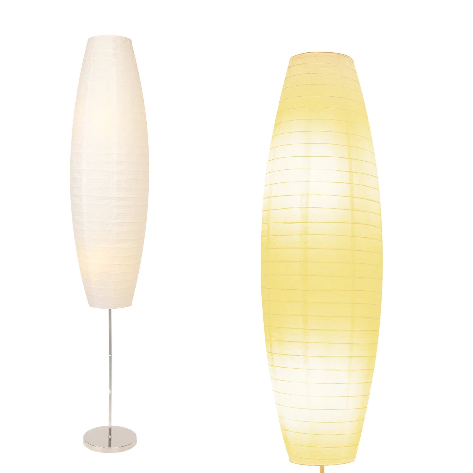 The Gyeongju Rice Paper Floor Lamp