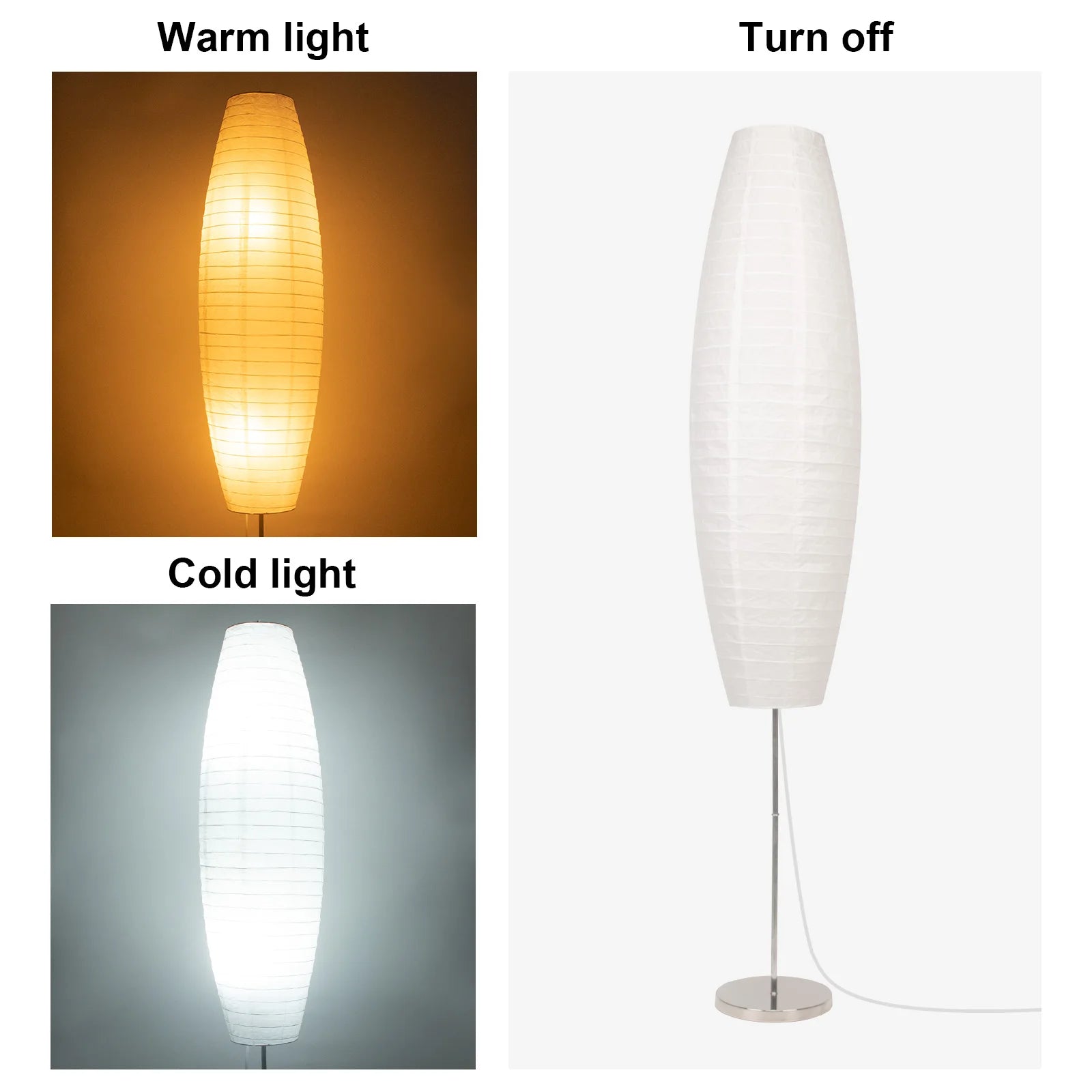 The Gyeongju Rice Paper Floor Lamp
