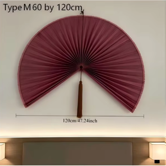 The Damyang Woven Bamboo Wall Fan