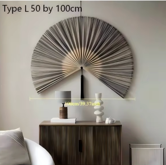 The Damyang Woven Bamboo Wall Fan