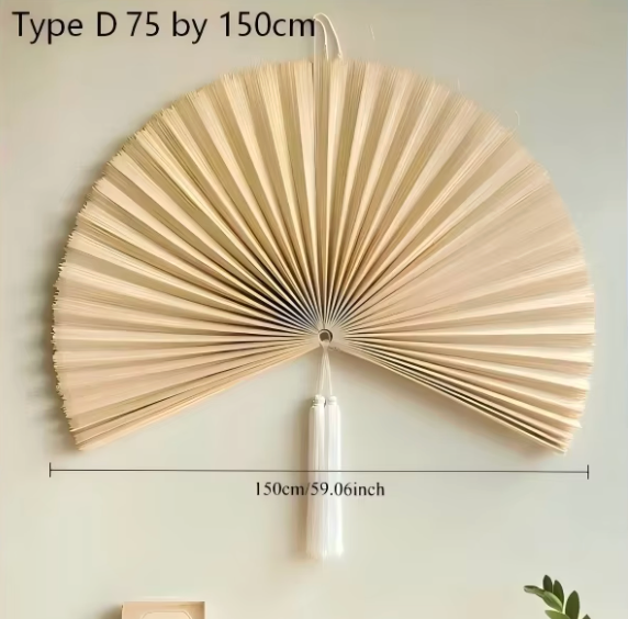 The Damyang Woven Bamboo Wall Fan